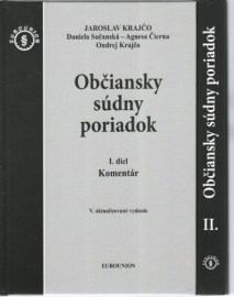 Občiansky súdny poriadok I.+II. - V. aktualizované vydanie