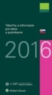 Tabuľky a informácie pre dane a podnikanie 2016 - cena, porovnanie