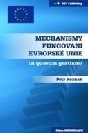 Mechanismy fungování Evropské unie - cena, porovnanie