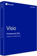 Microsoft Visio 2016 Professional - cena, porovnanie