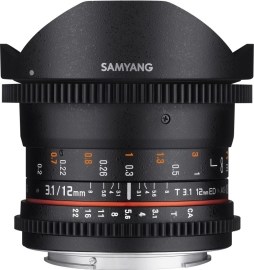 Samyang 12mm T3.1 VDSLR ED AS NCS Fisheye Pentax