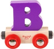 Bigjigs Rail Vagónik - Písmeno B - cena, porovnanie
