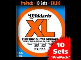 D´addario EXL110-10P