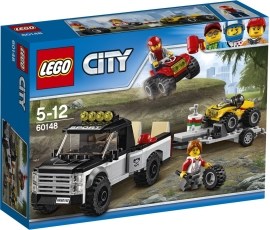 Lego City - Pretekársky tím štvorkoliek 60148