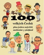 100 velkých Čechů plus jeden největší - malováno z podpisů - cena, porovnanie