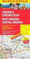 Západní a střední Čechy/ mapa - cena, porovnanie