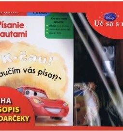 Uč sa s nami - Písanie s autami, časopis + 3 darčeky