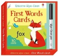 Wipe-Clean First Words Cards - cena, porovnanie