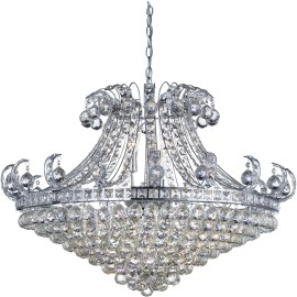 Searchlight Crystal Tiered Chandelier 5048-8CC