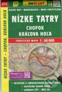 Nízke Tatry, Chopok, Kráľova Hoľa 1:40T turistická mapa 475 - cena, porovnanie