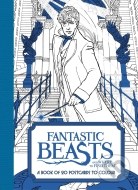 Fantastic Beasts and Where to Find Them: A Book of 20 Postcards to Colour - cena, porovnanie