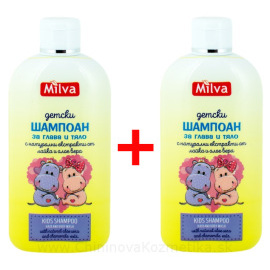 Milva Detský šampón 2x200ml