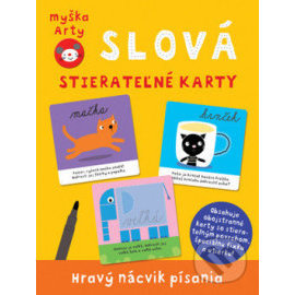 Stierateľné karty - Slová