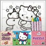 Omalovánkové puzzle Hello Kitty - cena, porovnanie