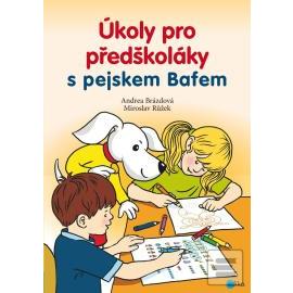 Úkoly pro předškoláky s pejskem Bafem