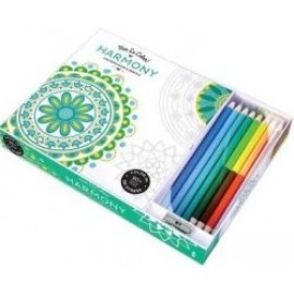 Vive Le Color Harmony Coloring Book and Pencils