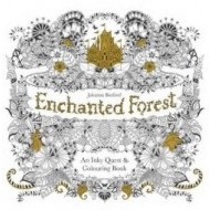 Enchanted Forest: An Inky Quest and Colouring Book - cena, porovnanie