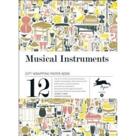 Musical Instruments gift wrap