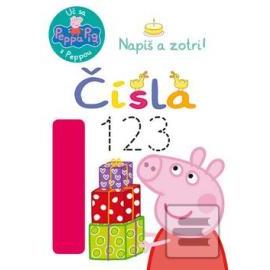 Peppa Pig - Čísla 123 - Napíš a zotri!