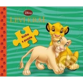 Leví kráľ - kniha s puzzle