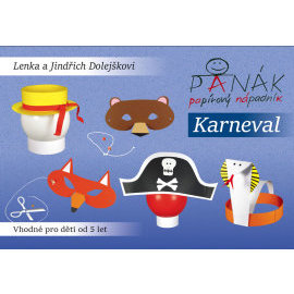 Karneval - Panák papírový nápadník