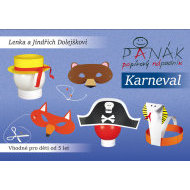 Karneval - Panák papírový nápadník - cena, porovnanie