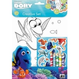 Dory - Vymaľovanková súprava s pastelkami