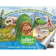 Zabávaj sa a nalepuj zas a znova! Dobrý dinosaurus - cena, porovnanie