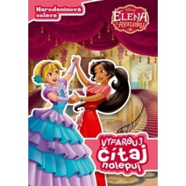 Elena z Avaloru - Vyfarbuj, čítaj, nalepuj