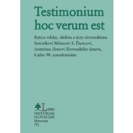 Testimonium hoc verum est - cena, porovnanie