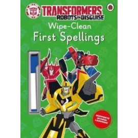 Transformers Robots in Disguise - Wipe-Clean First Spellings