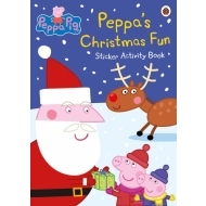 Peppas Christmas Fun Sticker Activity Book - cena, porovnanie