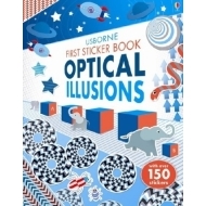 First Sticker Book Optical Illusions - cena, porovnanie