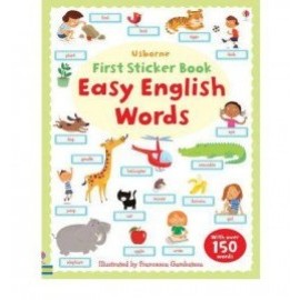 First Sticker Book Easy English Words