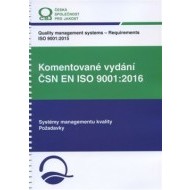 Komentované vydání ČSN EN ISO 9001:2016 - cena, porovnanie