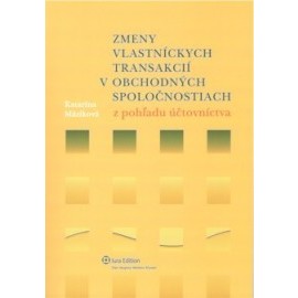 Zmeny vlastníckych transakcií v obchodných spoločnostiach