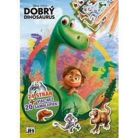 Dobrý dinosaurus - 24 strán + viac než 20 samolepiek