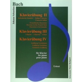 Bach JS Klavierubung II-IV