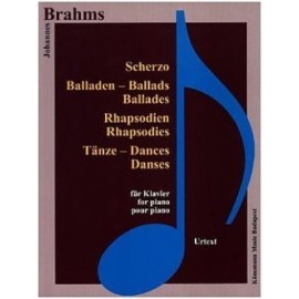 Brahms Scherzo, Balladen, Rhapsodien und Tanze