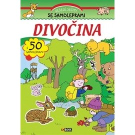 Divočina - Veselé sešity se samolepkami