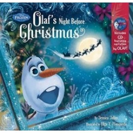 Frozen Olaf's Night Before Christmas Book & CD