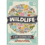 The Wildlife - A Map Colouring Book - cena, porovnanie