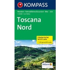 Toscana Nord 2439 (sada 3 map) - 1:25 000