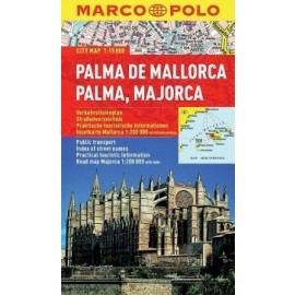 Palma de Mallorca - mapa 1:15 000 - lamino