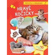 Aktivity s nálepkami – Hravé kočičky - cena, porovnanie