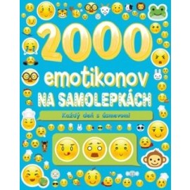 2000 emotikonov na samolepkách