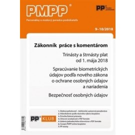 PMPP 9-10/2018 Zákonník práce s komentárom