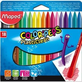 Maped Color Peps Plasticlean, 18 farieb