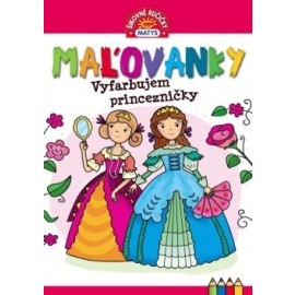 Maľovanky – Vyfarbujem princezničky