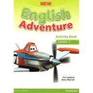 New English Adventure 1 Activity Book and Song CD Pack - cena, porovnanie